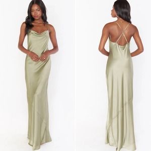 NWT Show Me Your Mumu Tuscany Maxi Slip Dress